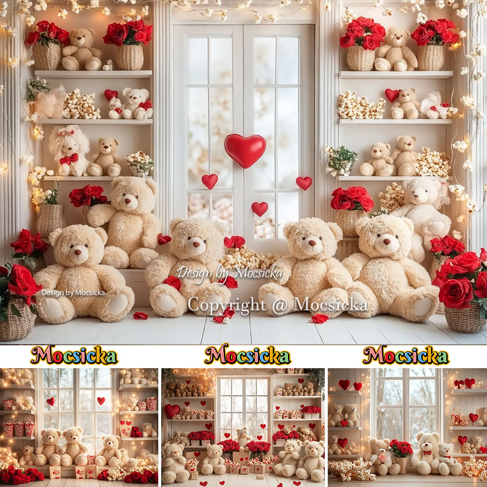 Toys Background For Kids - Mocsicka San Valentino Camera Sfondo Fotografia