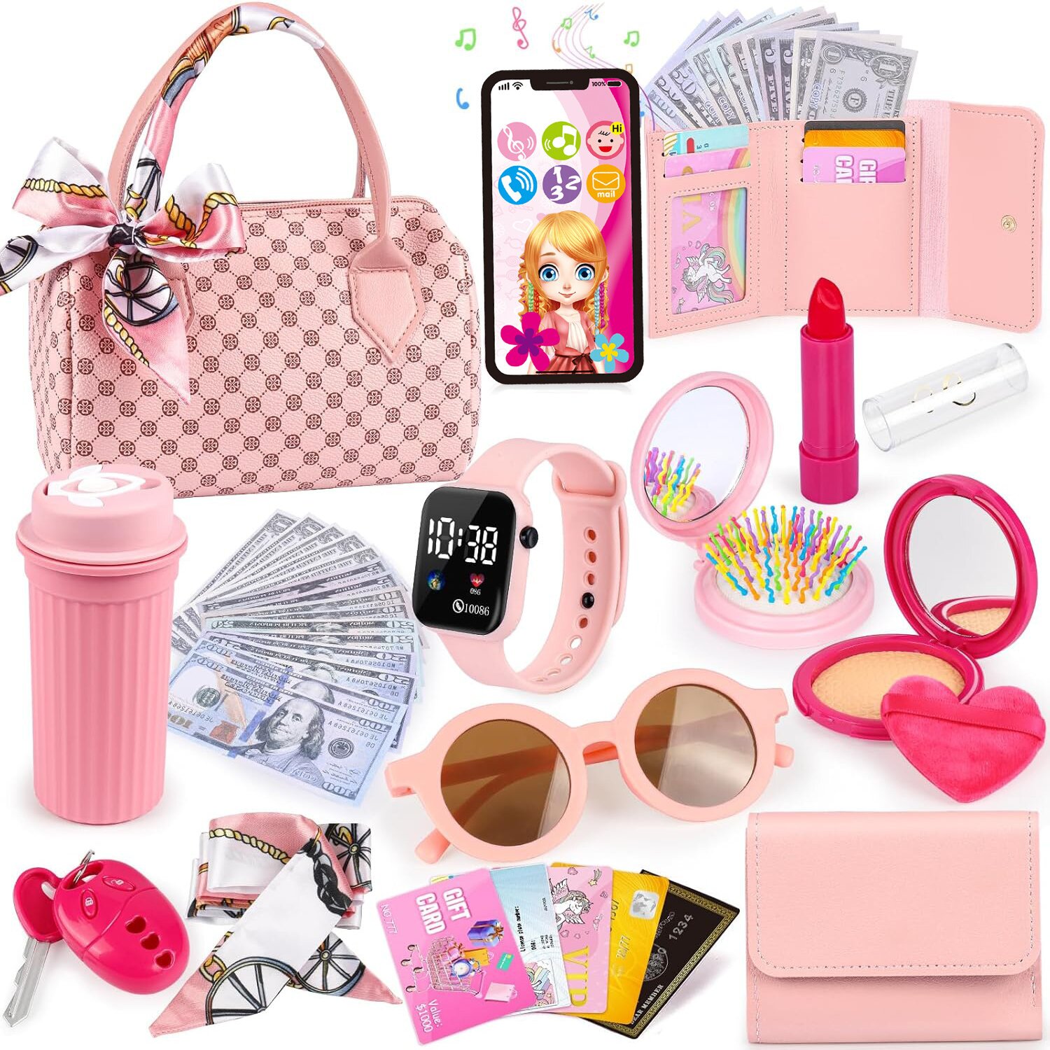 Top Kids Xmas Toys - Set 32 Pezzi Borsa Giocattolo per