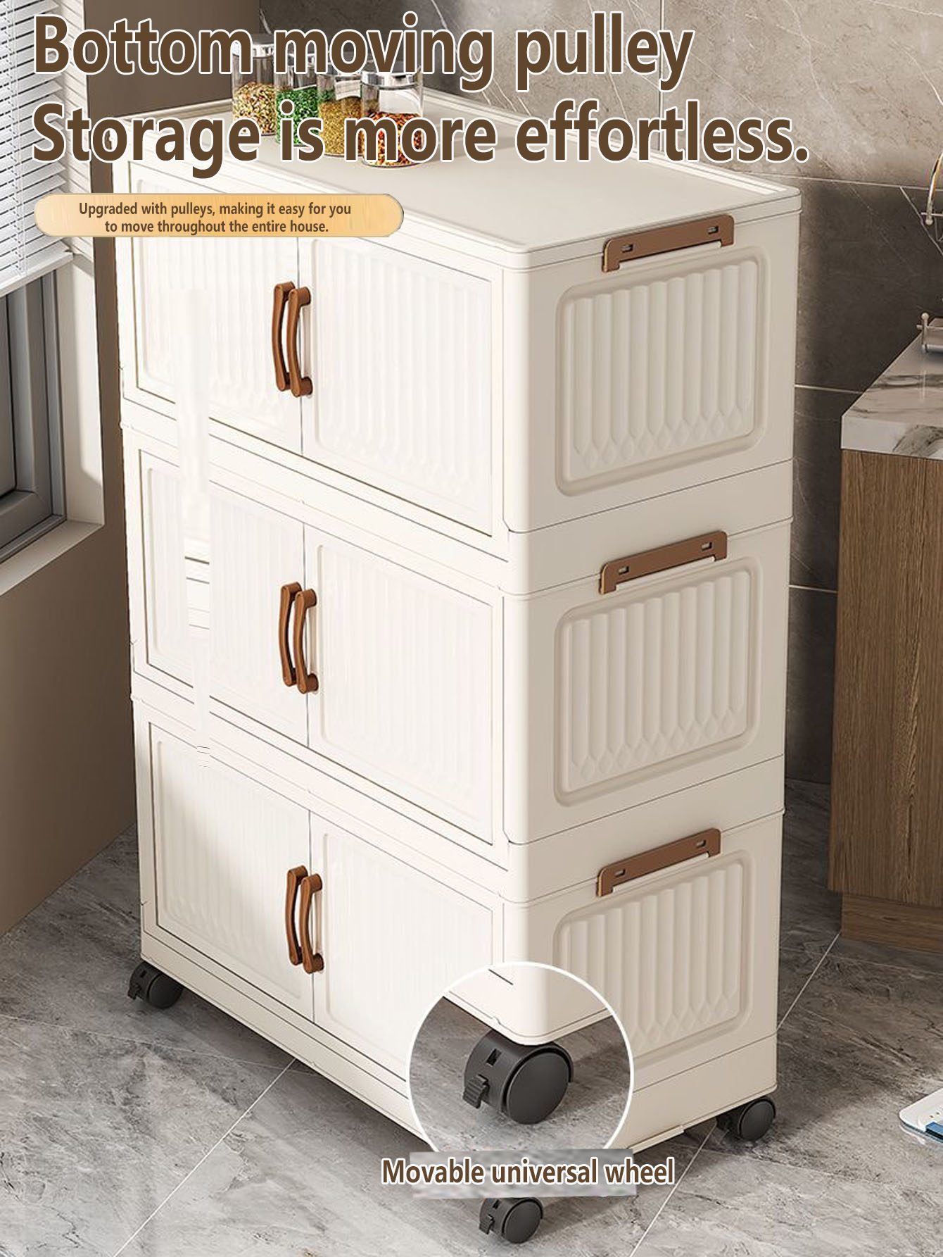 Kids Toys Home - Armadio Pieghevole in Plastica per Cameretta