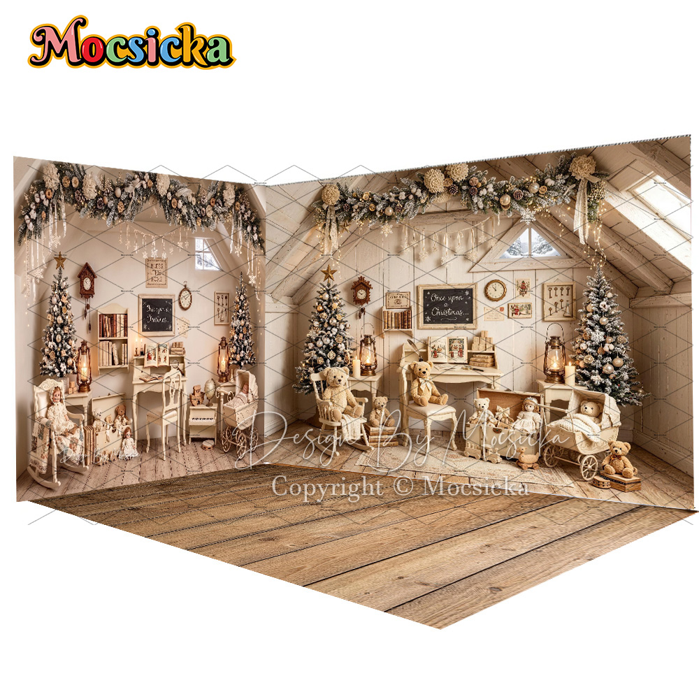 Toys Background For Kids - Mocsicka Sfondo Fotografico Vintage a Tema