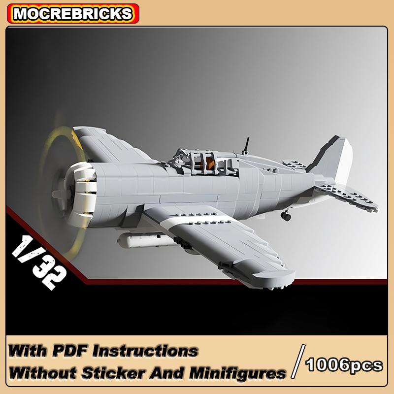 Top Kids Xmas Toys - Bomber da battaglia militare P-47 Thunderbolt