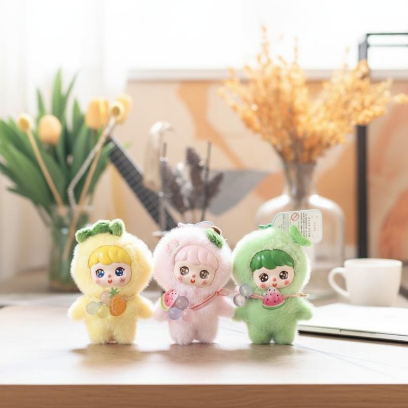 Kids Toys Home - Portachiavi con Simpatico Peluche a Forma