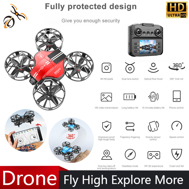 Rc Helicopter Mini - NUOVO Mini Drone 812PRO professione HD