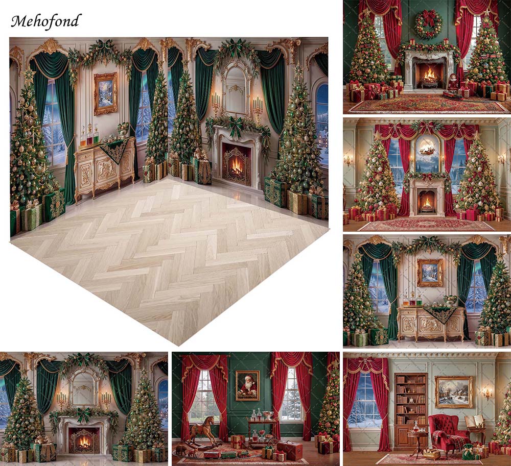 Toys Background For Kids - Sfondo Fotografico Mehofond Invernale Natalizio 3D