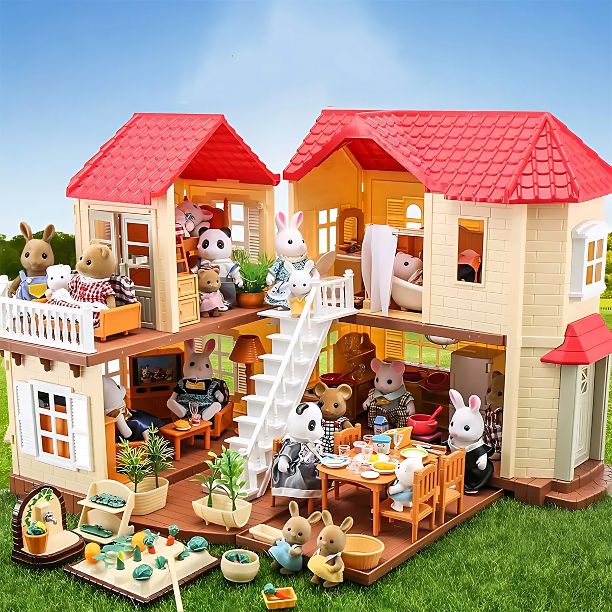 Dollhouse Furniture Set - Mobili in Miniatura 1:12 Set Cucina