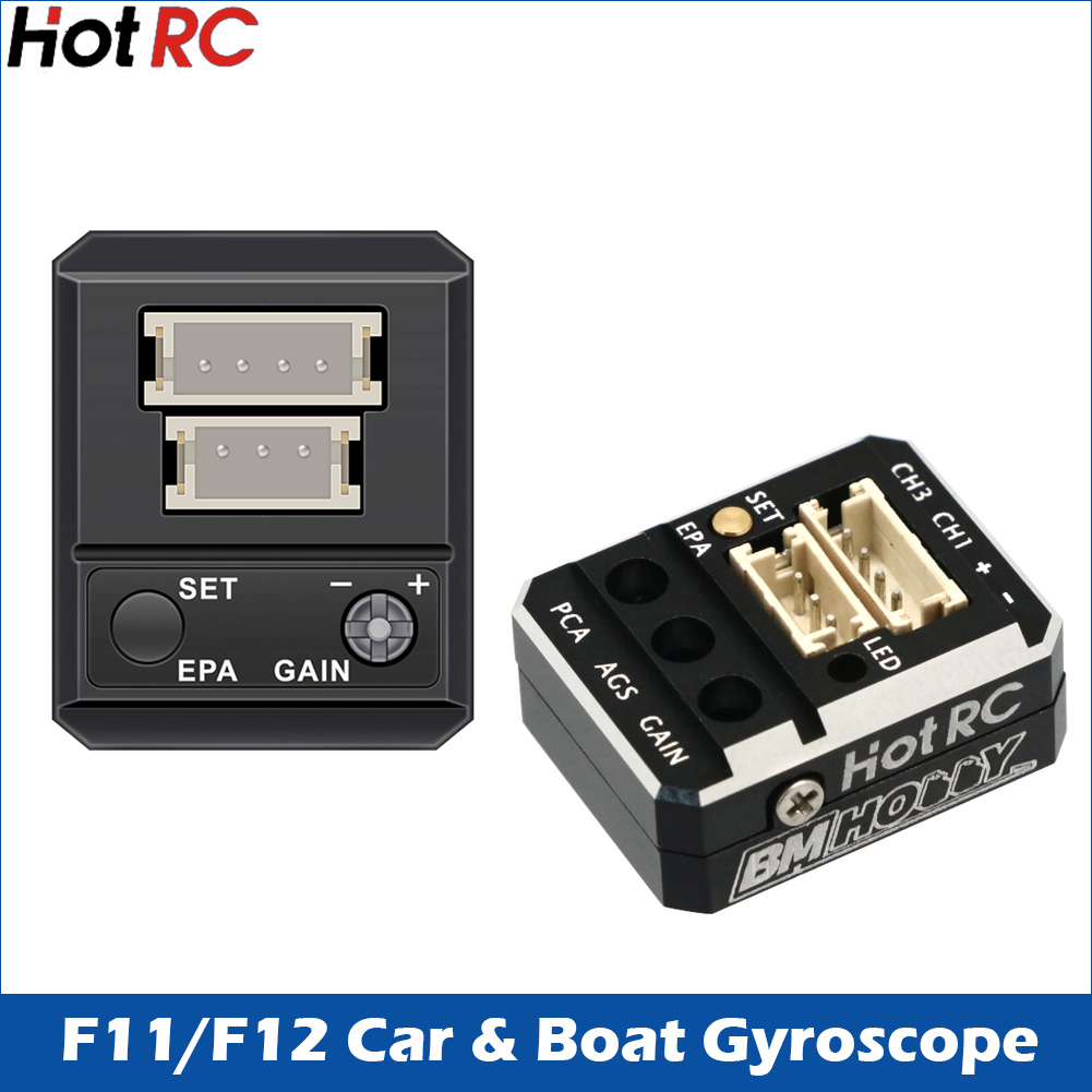 Kids Toys Brands - Giroscopio HotRC F11 F12 con controllo