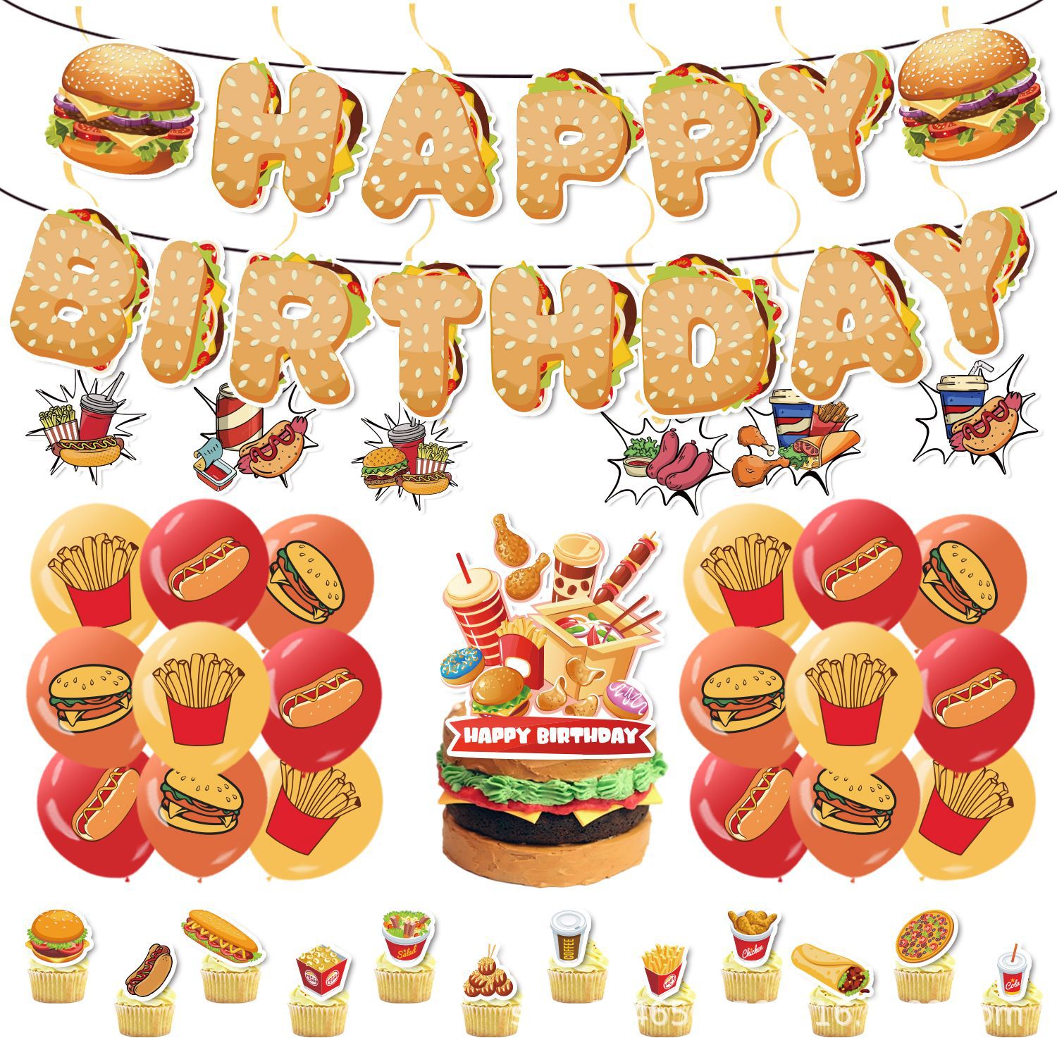 Set Decorativo per Festa di Co - Toys Background For Kids recensione e prezzo