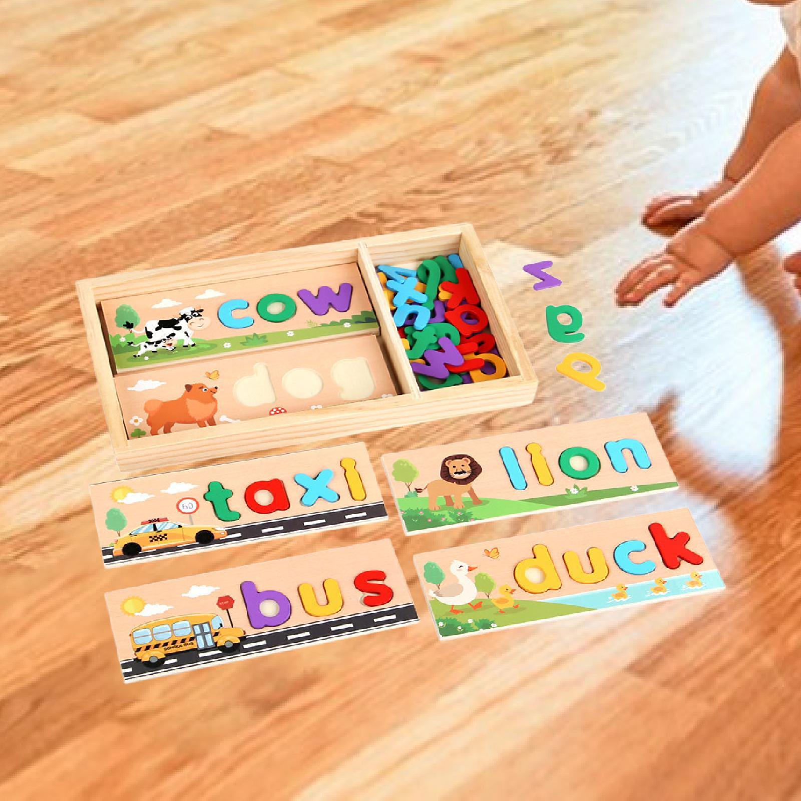 Giocattoli in Legno per l'Appr - Kids Toys 3 Year Old recensione e prezzo