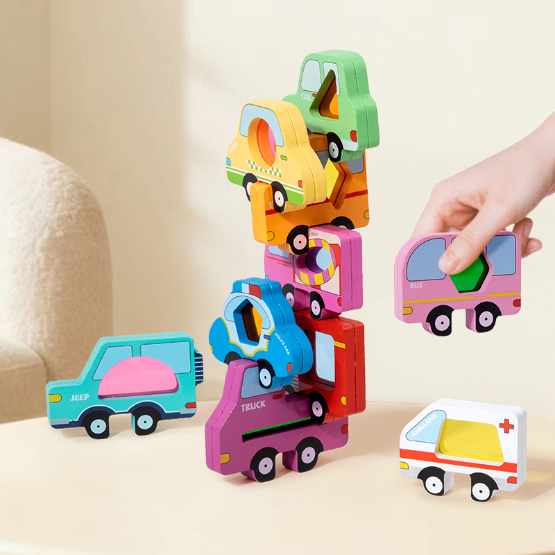 Gioco di impilamento con blocc - Wooden Blocks Stacking recensione e prezzo