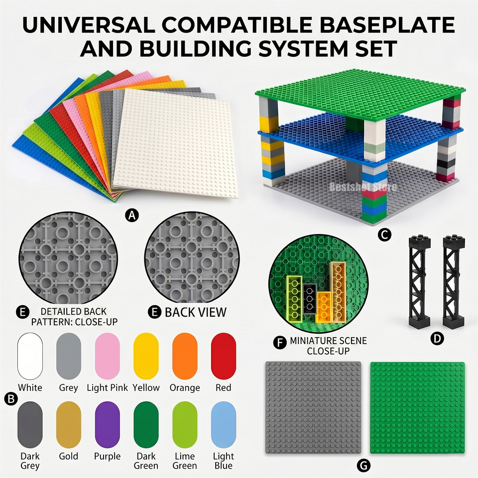 Piastra Base 32x32 Punti, Dopp - Kids Toys Brands recensione e prezzo