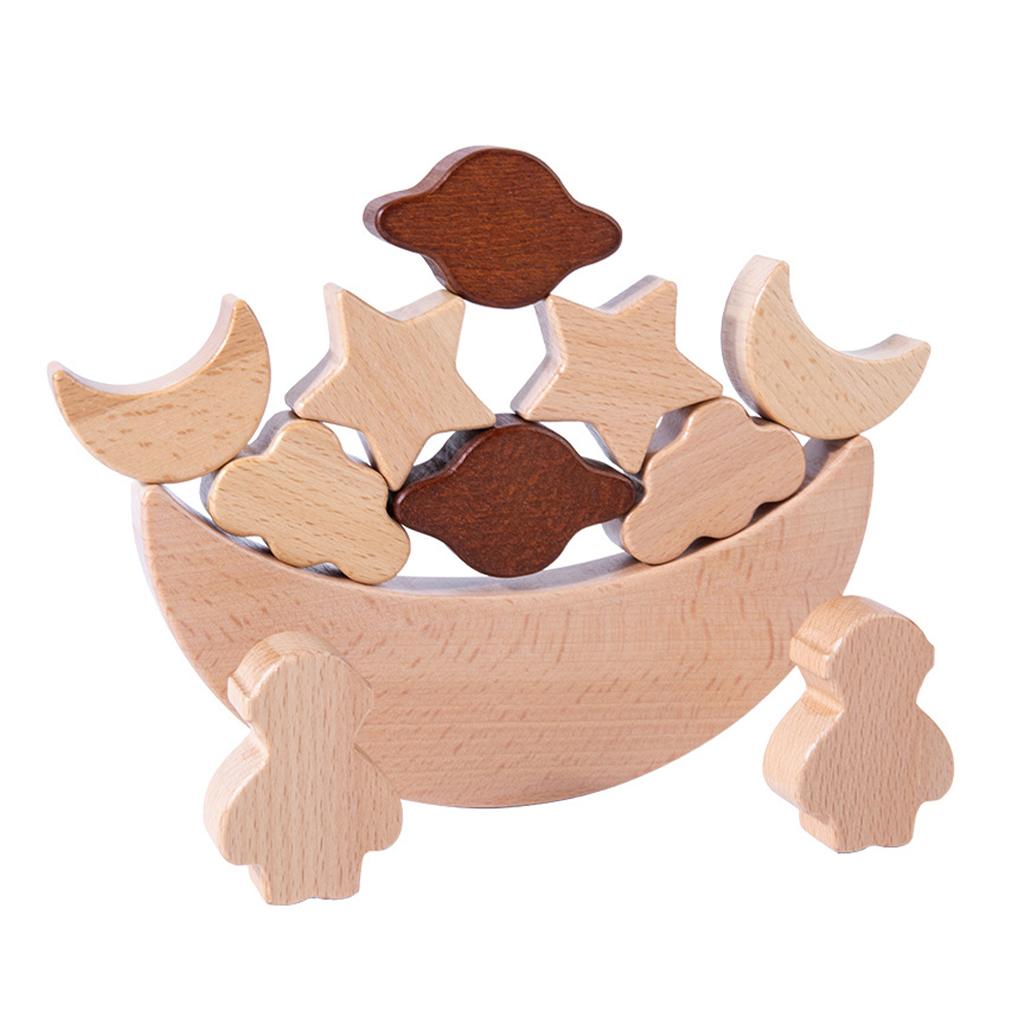 Giocattoli Montessori Blocchi  - Wooden Blocks Stacking recensione e prezzo