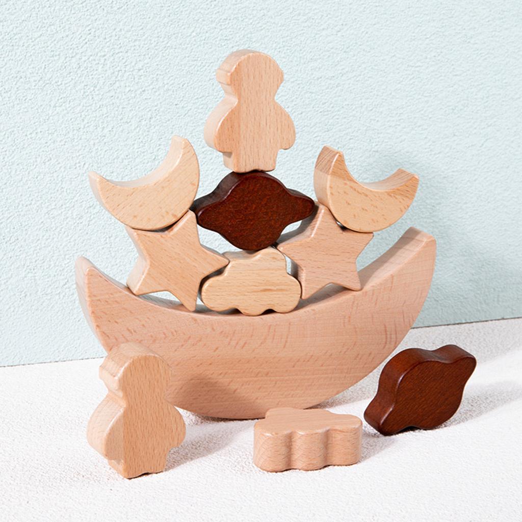 Giocattoli Montessori Blocchi  - Wooden Blocks Stacking recensione e prezzo
