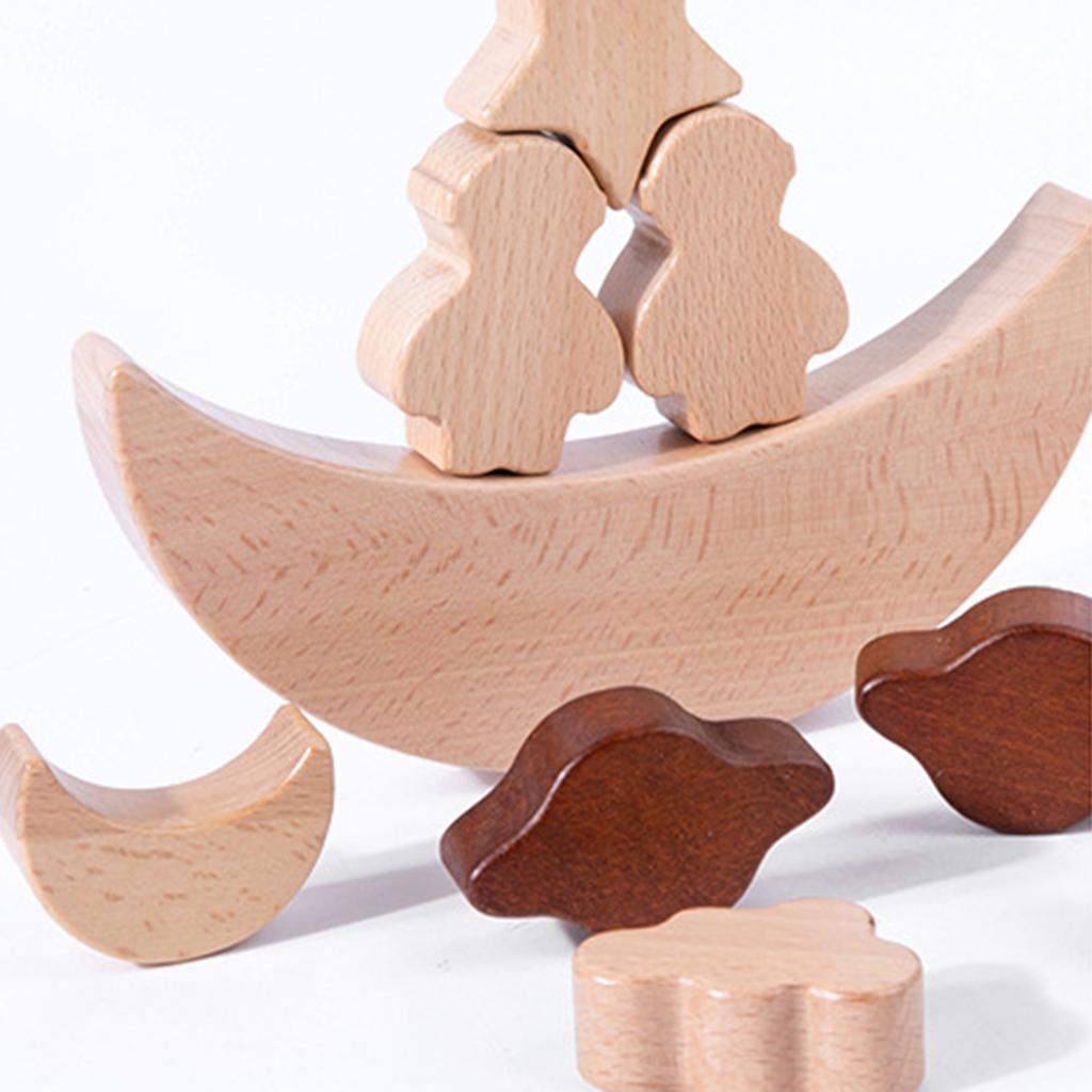 Giocattoli Montessori Blocchi  - Wooden Blocks Stacking recensione e prezzo