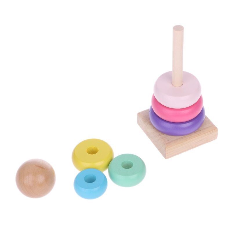 Bambini Arcobaleno Torre Ghier - Wooden Blocks Stacking recensione e prezzo