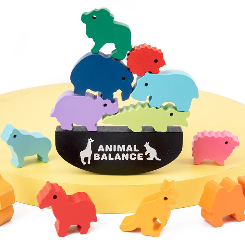Gioco Educativo Montessori in  - Wooden Blocks Stacking recensione e prezzo