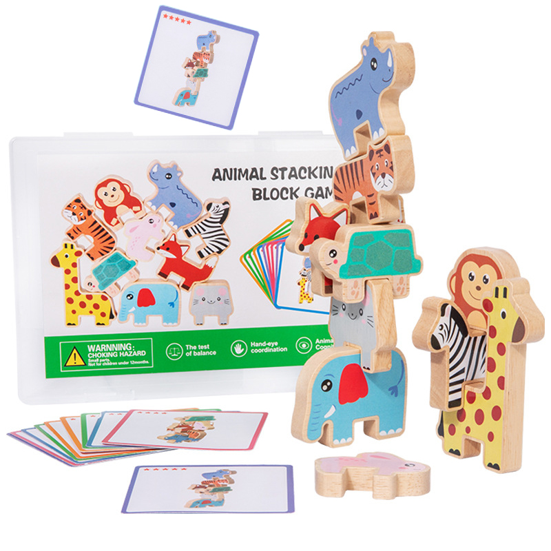 Blocchi di Legno Impilabili a  - Wooden Blocks Stacking recensione e prezzo