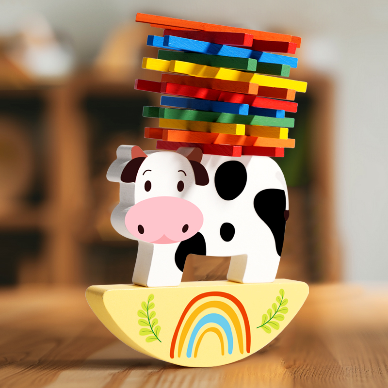 Gioco di blocchi impilabili pe - Wooden Blocks Stacking recensione e prezzo