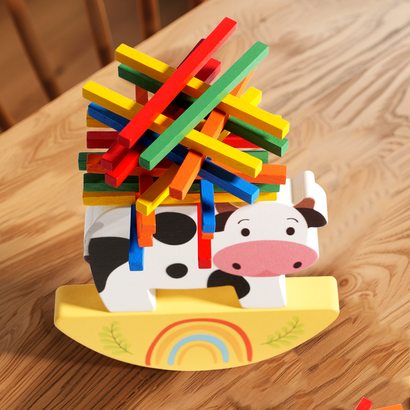 Gioco di blocchi impilabili pe - Wooden Blocks Stacking recensione e prezzo