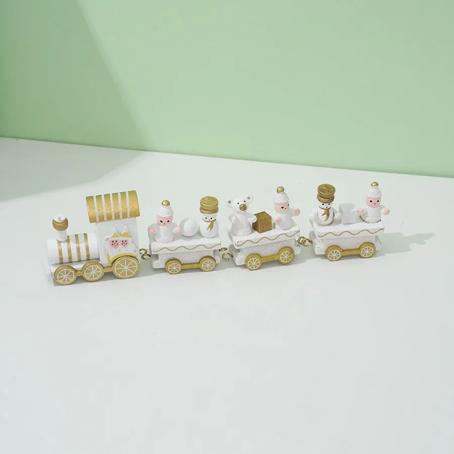 Treno di Natale in legno dipin - Top Kids Xmas Toys recensione e prezzo