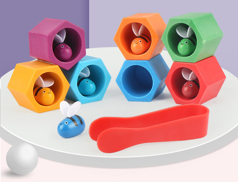 Giochi da tavolo ape Montessor - Wooden Blocks Stacking recensione e prezzo