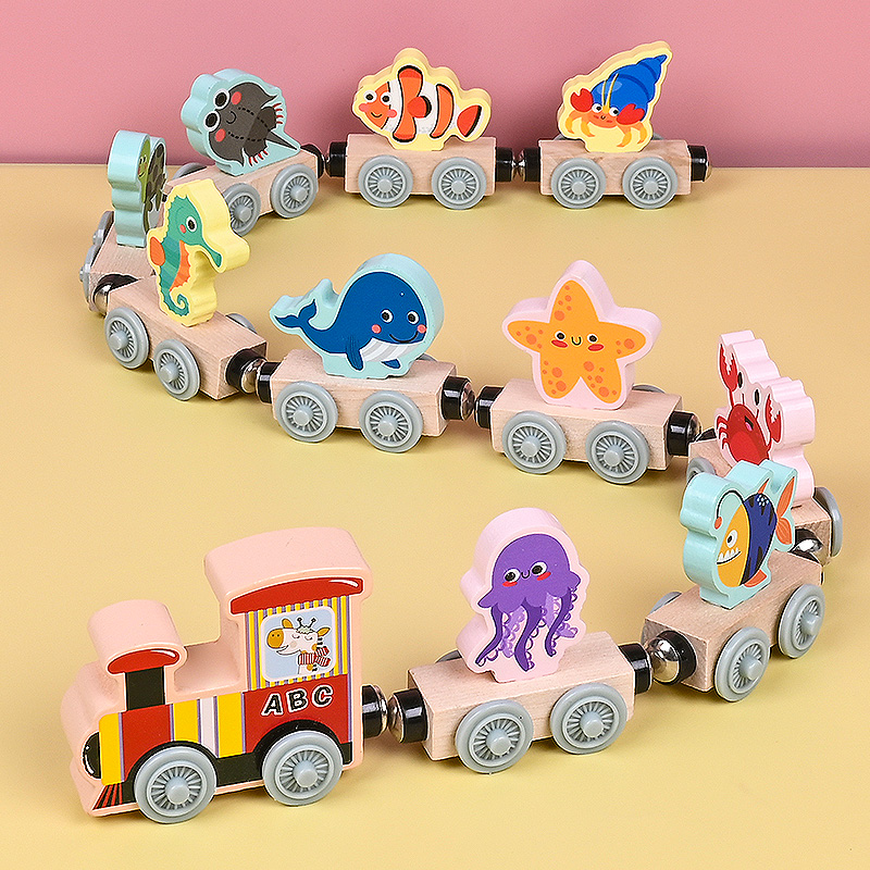 Trenino magnetico in legno Gio - Wooden Blocks Stacking recensione e prezzo