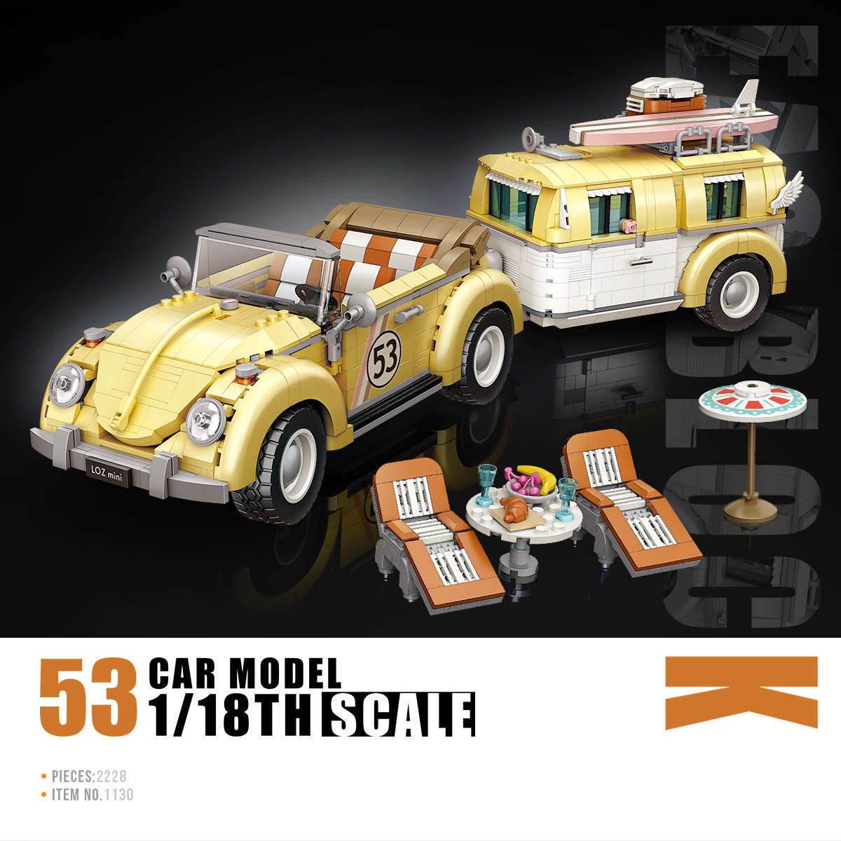 Idea Scala 1:18 Das Auto Beetl - Kids Toys Brands recensione e prezzo