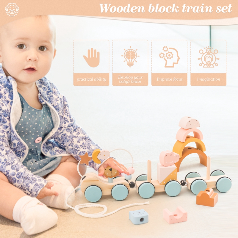 Giocattoli Montessori in legno - Wooden Blocks Stacking recensione e prezzo