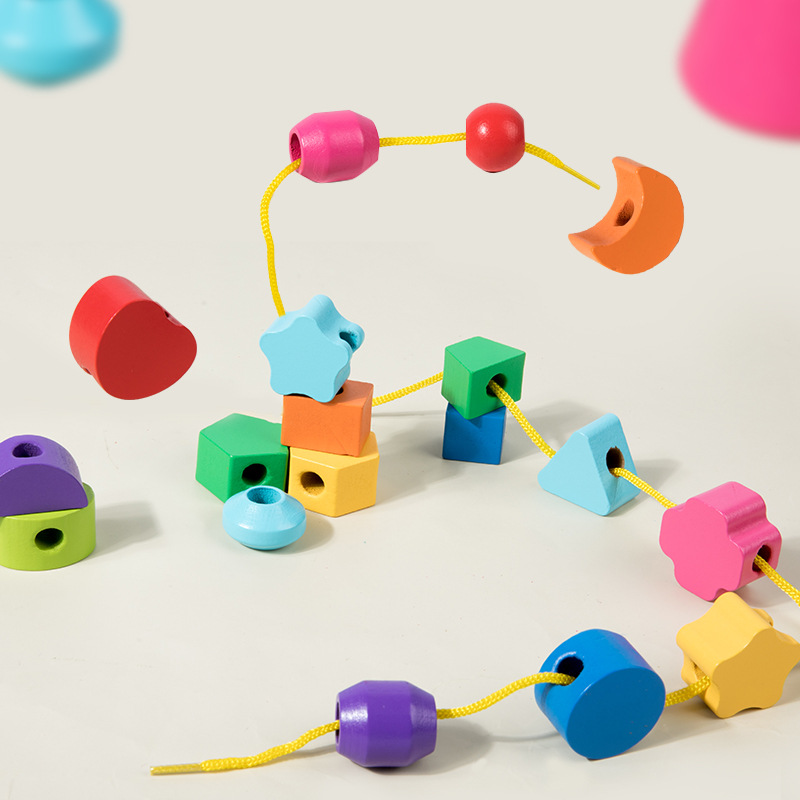 Set di giocattoli per sequenza - Wooden Blocks Stacking recensione e prezzo