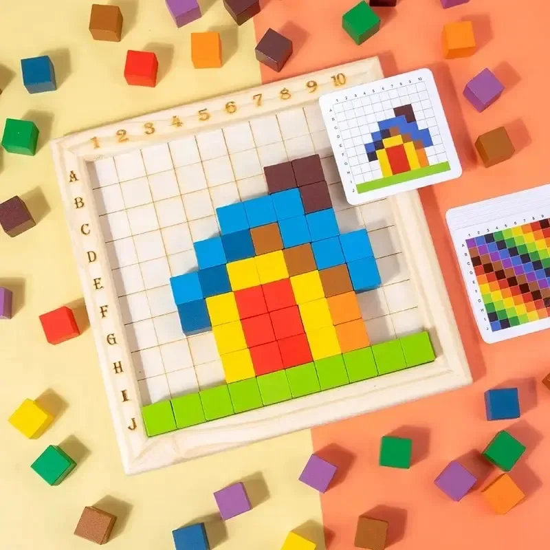 Gioco Educativo Montessori in  - Wooden Blocks Stacking recensione e prezzo